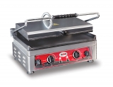 Contactgrill | 45 x 27 cm | Gegroefd/glad
